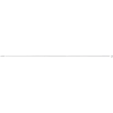 Opaski zaciskowe 3.6 x 300 mm, nylonowe, białe, 100 szt.