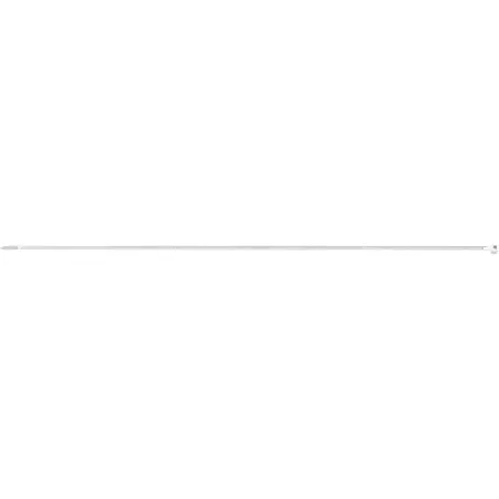 Opaski zaciskowe 4.8 x 430 mm, nylonowe, białe, 100 szt.