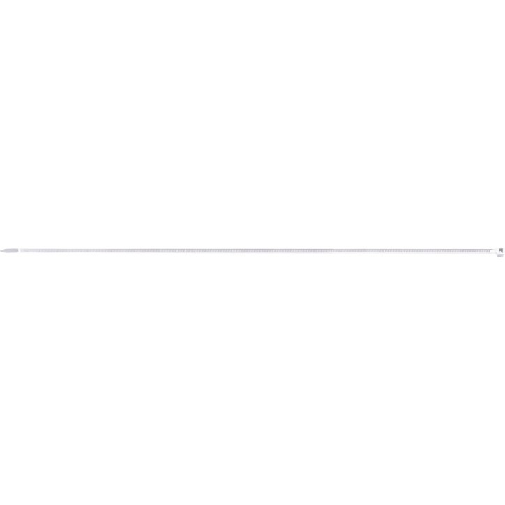 Opaski zaciskowe 4.8 x 430 mm, nylonowe, białe, 100 szt. Opaski zaciskowe 4.8 x 430 mm, nylonowe, białe, 100 szt.