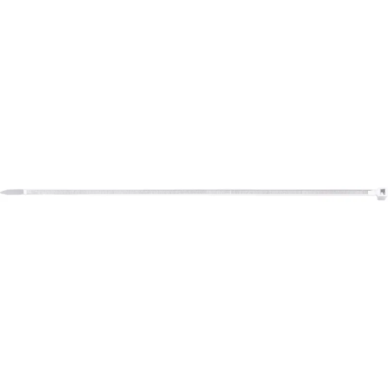 Opaski zaciskowe 7.2 x 380 mm, nylonowe, białe, 100 szt. Opaski zaciskowe 7.2 x 380 mm, nylonowe, białe, 100 szt.