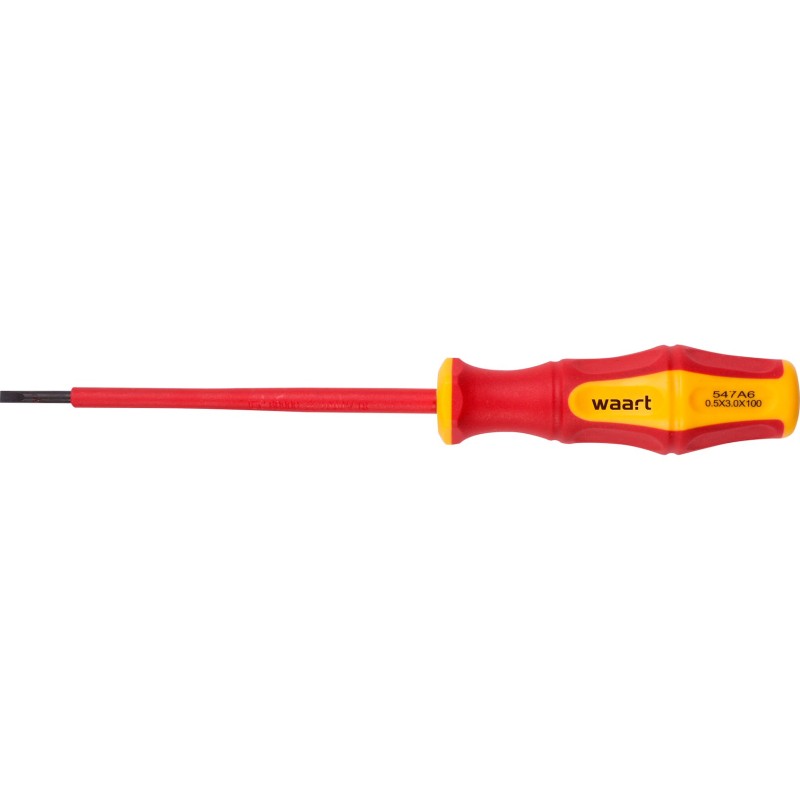 Wkrętak izolowany 1000 V, płaski SL3 x 100 mm