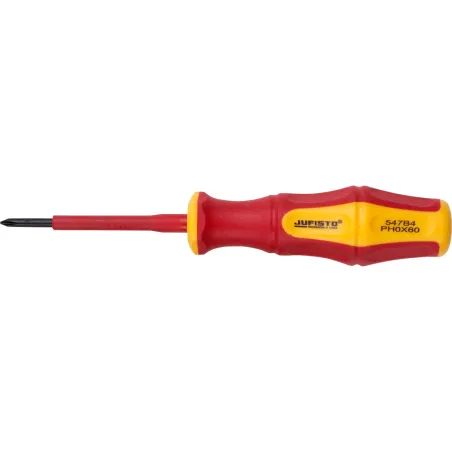 Wkrętak izolowany 1000 V, krzyżowy PH0 x 60 mm