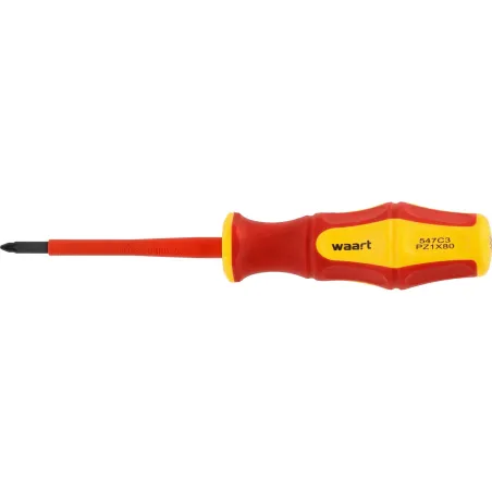 Wkrętak izolowany 1000 V, krzyżowy PZ1 x 80 mm