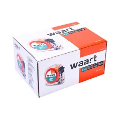 Miara zwijana stalowa 3 m, 16 mm, przeźroczysta obudowa