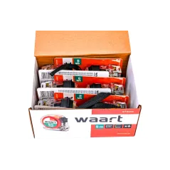 Miara zwijana stalowa 5 m, 19 mm, przeźroczysta obudowa