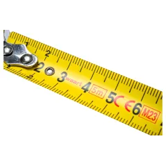 Miara zwijana stalowa 5 m, 19 mm, przeźroczysta obudowa