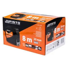 Miara zwijana stalowa 8 m, 25 mm