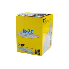 Ostrza łamane wymienne 18 mm, potrójnie ostrzone, 10 szt.