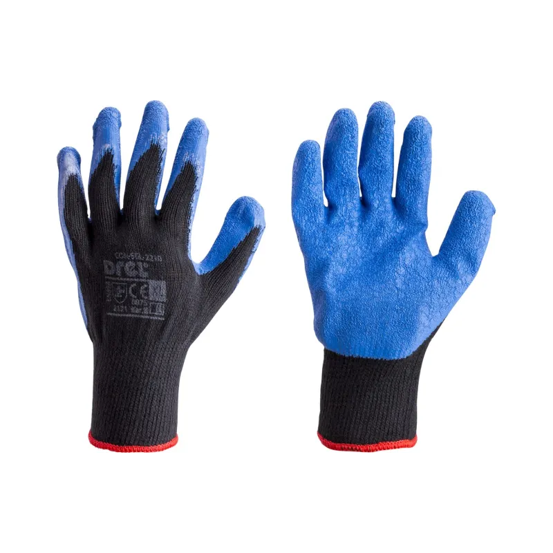 Rękawice powlekane lateksem, rozmiar 10