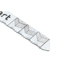 Zestaw brzeszczotów do wyrzynarek z uchwytem typu "T", do drewna, metalu, PVC, 5 szt.