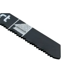 Zestaw brzeszczotów do wyrzynarek z uchwytem typu "T", do drewna, metalu, PVC, 5 szt.