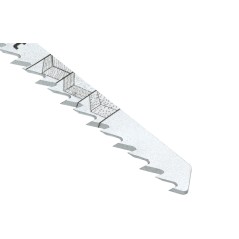 Zestaw brzeszczotów do wyrzynarek z uchwytem typu "T", do drewna, metalu, PVC, 5 szt.