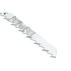 Zestaw brzeszczotów do wyrzynarek z uchwytem typu "T", do drewna, metalu, PVC, 5 szt.