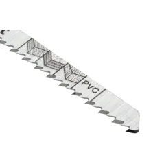 Zestaw brzeszczotów do wyrzynarek z uchwytem typu "T", do drewna, metalu, PVC, 5 szt.