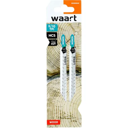 Brzeszczoty do wyrzynarek z uchwytem typu "T", 90 mm, 9/10TPI, do drewna, płyty wiórowej, sklejki, 2 szt.