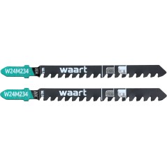 Brzeszczoty do wyrzynarek z uchwytem typu "T", 75 mm, 6TPI, do cegły, płyty K-G, 2 szt.