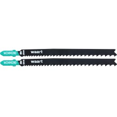 Brzeszczoty do wyrzynarek z uchwytem typu "T", 110 mm, 5/10TPI, do drewna z gwoździami, PVC, aluminium, stali, 2 szt.