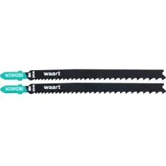 Brzeszczoty do wyrzynarek z uchwytem typu "T", 110 mm, 5/10TPI, do drewna z gwoździami, PVC, aluminium, stali, 2 szt.