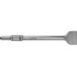 Dłuto płaskie 30 x 75 x 400 mm, uchwyt Hex Dłuto płaskie 30 x 75 x 400 mm, uchwyt Hex