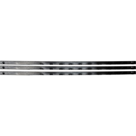 Brzeszczoty do wyrzynarki stołowej-włosowej 127 x 2.6 x 0.3 mm, 24TPI, 3 szt.