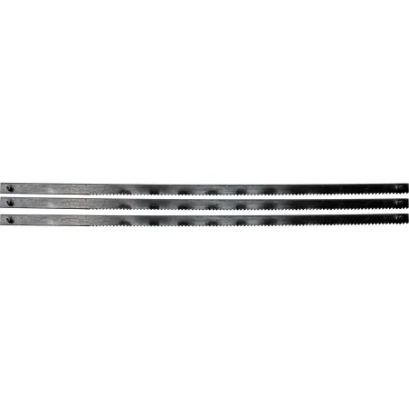 Brzeszczoty do wyrzynarki stołowej-włosowej 127 x 2.6 x 0.3 mm, 24TPI, 3 szt.