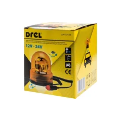 Lampa błyskowa ostrzegawcza, magnes, 12 V