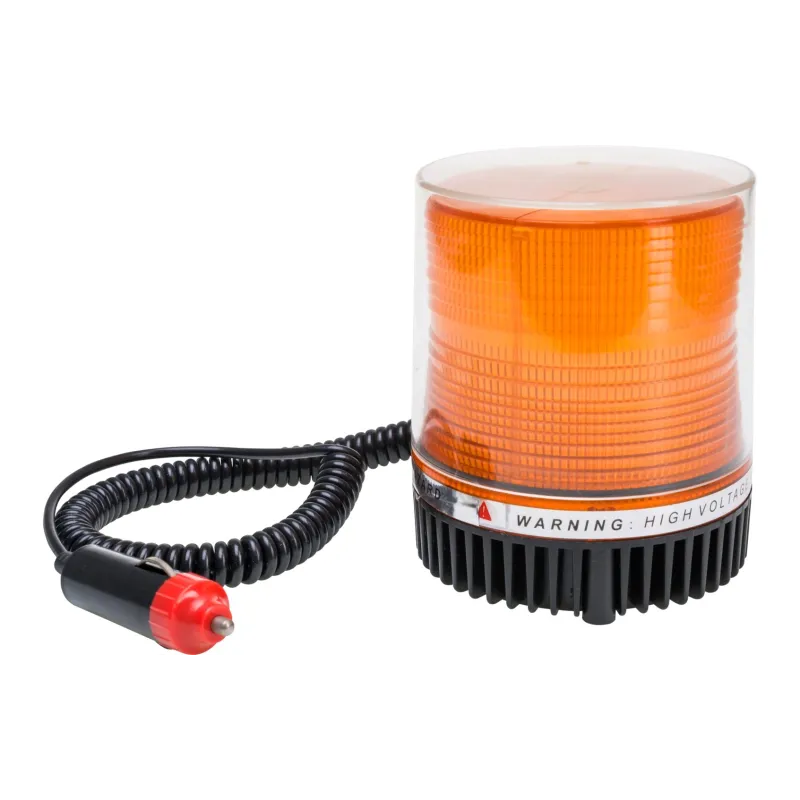 Lampa błyskowa ostrzegawcza, LED, magnes, 12-24V Lampa błyskowa ostrzegawcza, LED, magnes, 12-24V