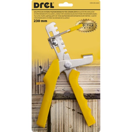 Uniwersalne szczypce do poziomowania płytek ceramicznych 230mm
