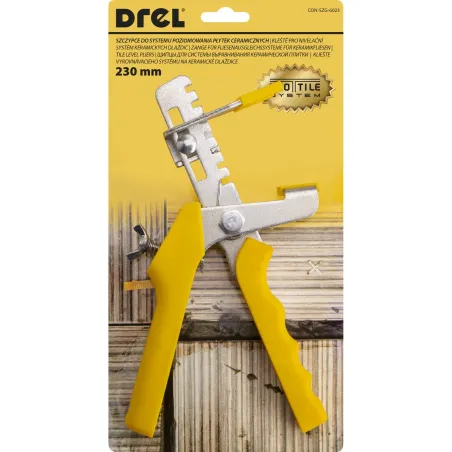 Uniwersalne szczypce do poziomowania płytek ceramicznych 230mm