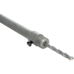 Adapter z wiertłem prowadzącym 450 mm, uchwyt SDS-plus