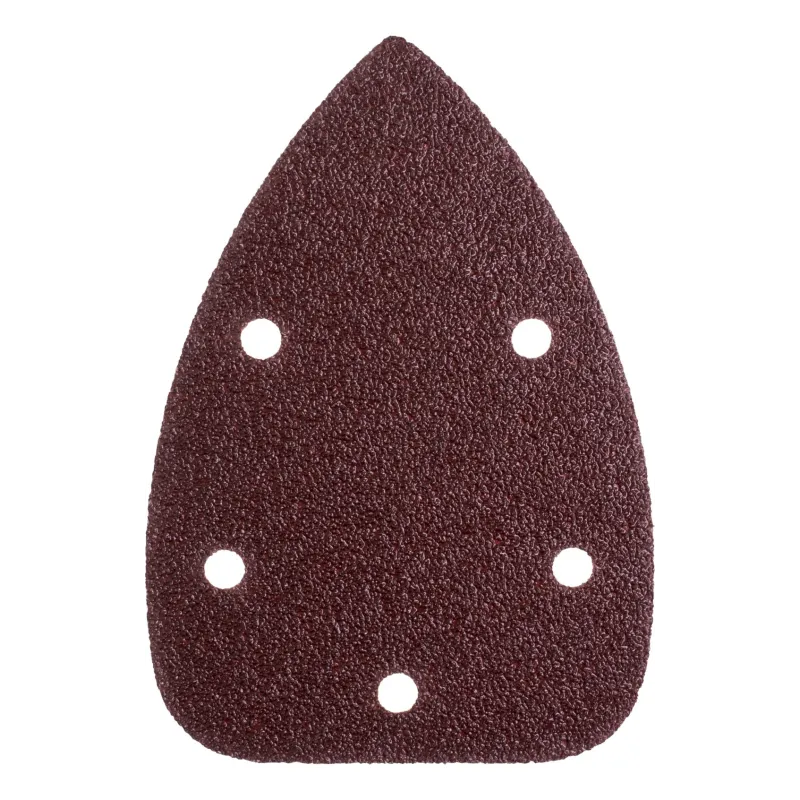 Papiery ścierne delta na rzep 98 x 140 mm, P40, 5 szt.