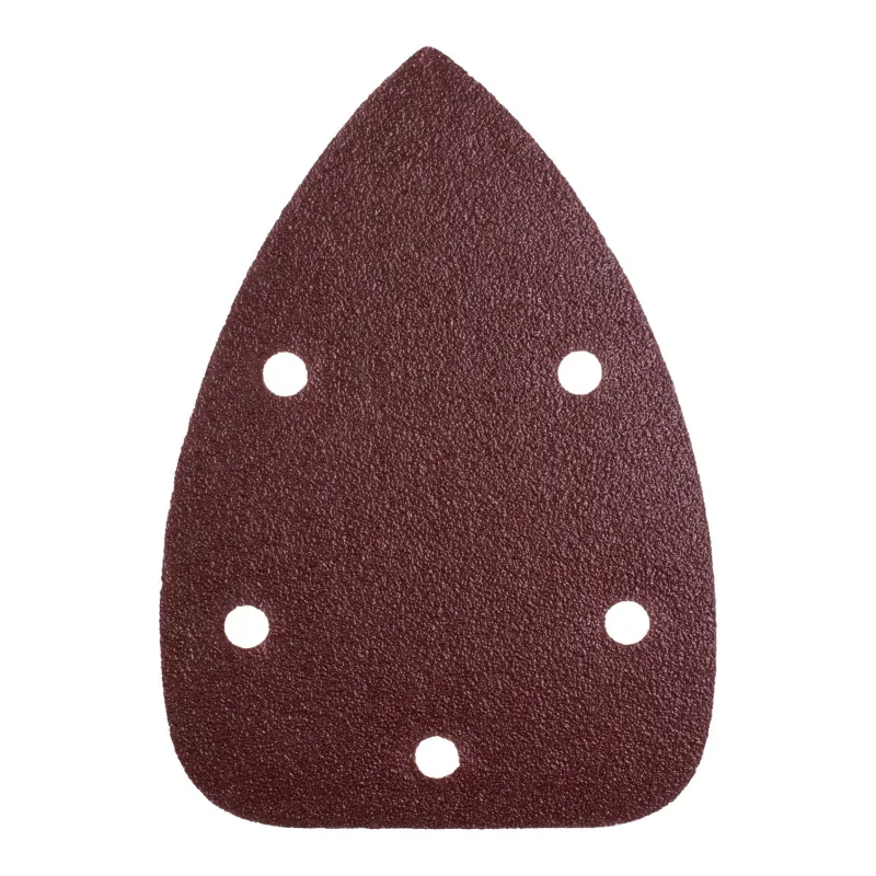 Papiery ścierne delta na rzep 98 x 140 mm, P80, 5 szt. Papiery ścierne delta na rzep 98 x 140 mm, P80, 5 szt.