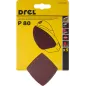 Papiery ścierne delta na rzep 98 x 140 mm, P80, 5 szt. Papiery ścierne delta na rzep 98 x 140 mm, P80, 5 szt.