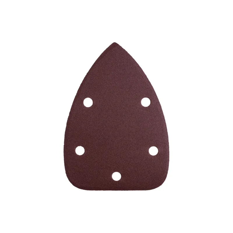 Papiery ścierne delta na rzep 98 x 140 mm, P180, 5 szt.