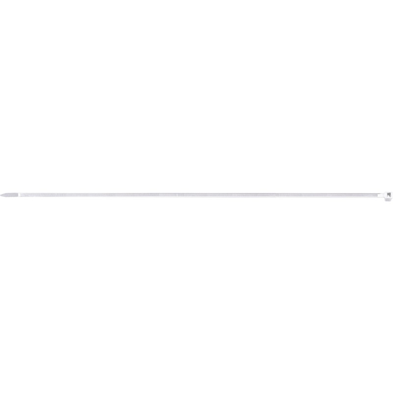Opaski zaciskowe 7.2 x 380 mm, nylonowe, białe, 25 szt. Opaski zaciskowe 7.2 x 380 mm, nylonowe, białe, 25 szt.