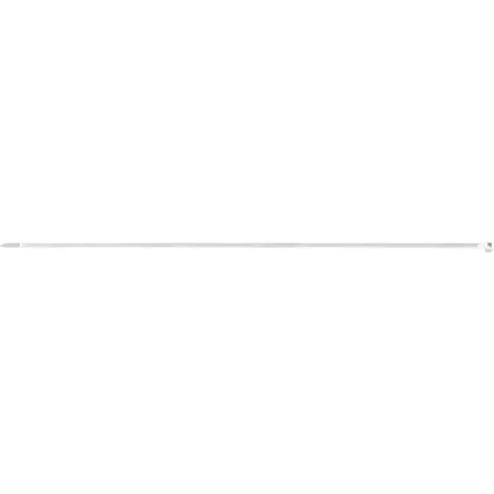 Opaski zaciskowe 9.0 x 720 mm, nylonowe, białe, 10 szt.