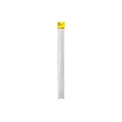 Opaski zaciskowe 9.0 x 900 mm białe, nylonowe, 10 szt.