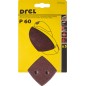 Papiery ścierne żelazko na rzep 102 x 152 mm, P60, 5 szt. Papiery ścierne żelazko na rzep 102 x 152 mm, P60, 5 szt.