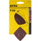 Papiery ścierne żelazko na rzep 102 x 152 mm, P80, 5 szt. Papiery ścierne żelazko na rzep 102 x 152 mm, P80, 5 szt.