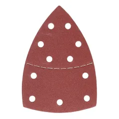 Papiery ścierne żelazko na rzep 102 x 152 mm, P120, 5 szt.