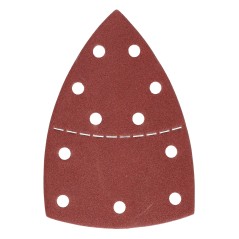 Papiery ścierne żelazko na rzep 102 x 152 mm, P150, 5 szt.