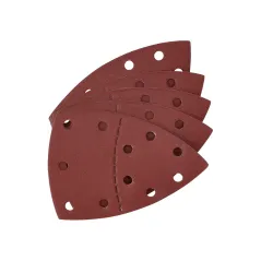 Papiery ścierne żelazko na rzep 102 x 152 mm, P180, 5 szt.