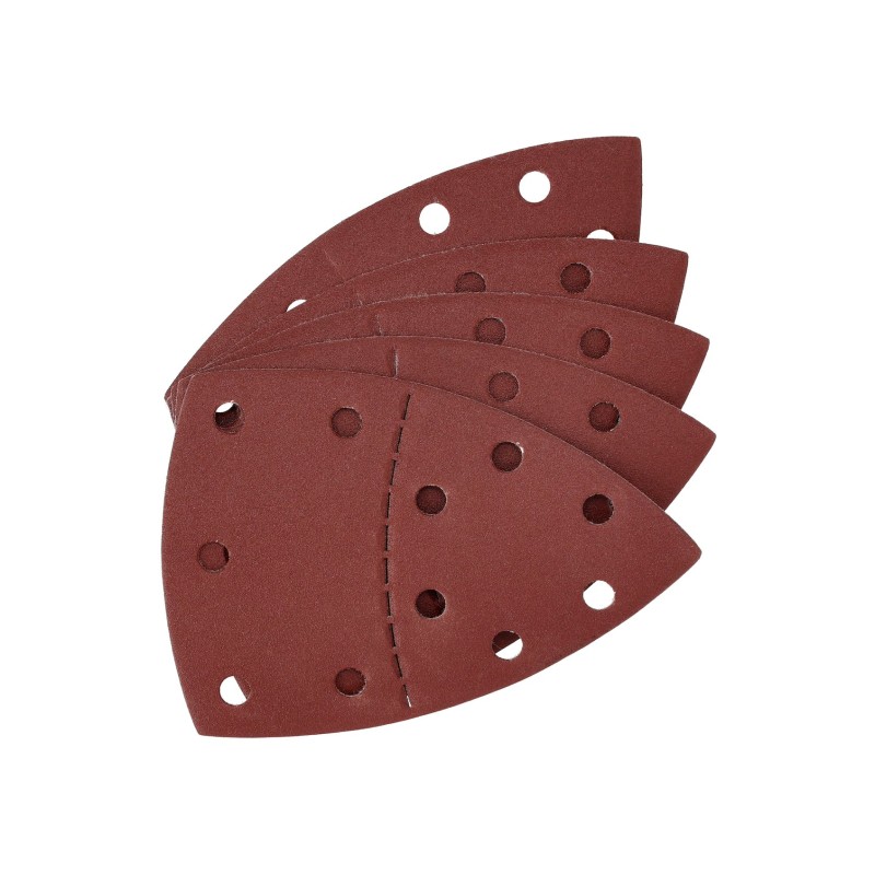 Papiery ścierne żelazko na rzep 102 x 152 mm, P180, 5 szt.