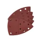 Papiery ścierne żelazko na rzep 102 x 152 mm, P180, 5 szt. Papiery ścierne żelazko na rzep 102 x 152 mm, P180, 5 szt.