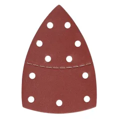 Papiery ścierne żelazko na rzep 102 x 152 mm, P180, 5 szt.