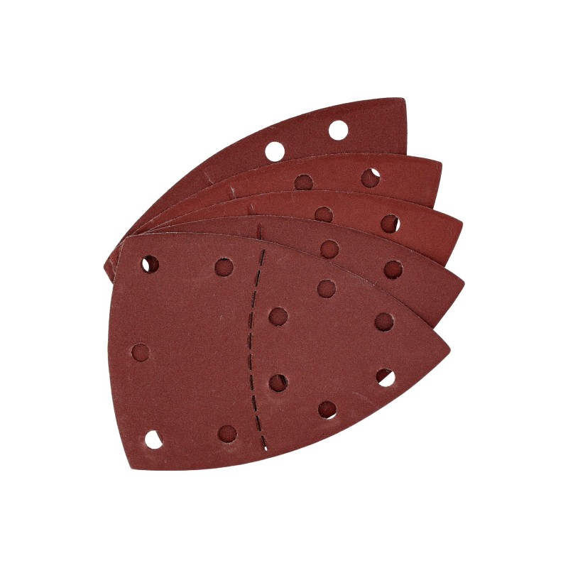 Papiery ścierne żelazko na rzep 102 x 152 mm, P220, 5 szt.