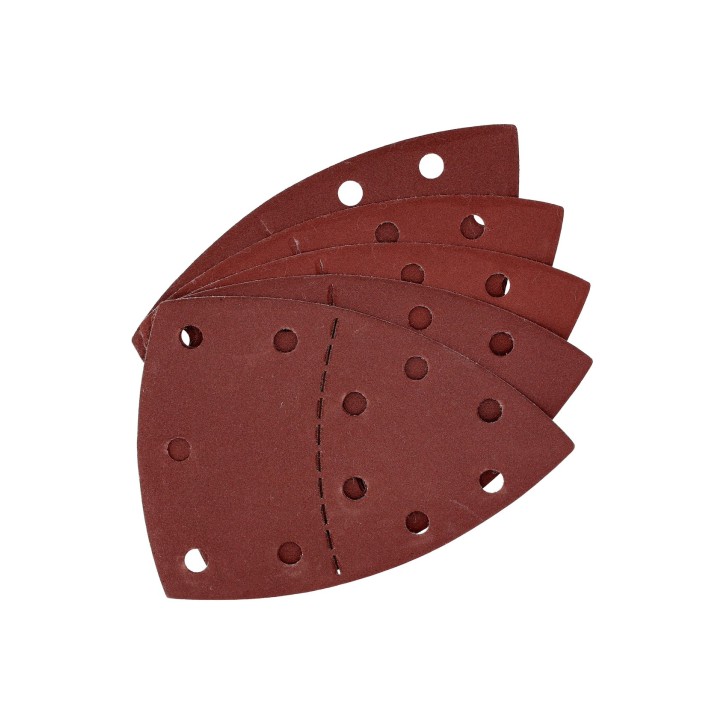 Papiery ścierne żelazko na rzep 102 x 152 mm, P240, 5 szt.