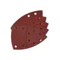 Papiery ścierne żelazko na rzep 102 x 152 mm, P240, 5 szt.