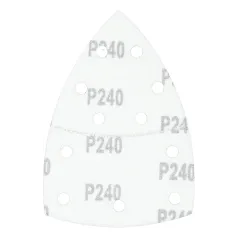 Papiery ścierne żelazko na rzep 102 x 152 mm, P240, 5 szt.