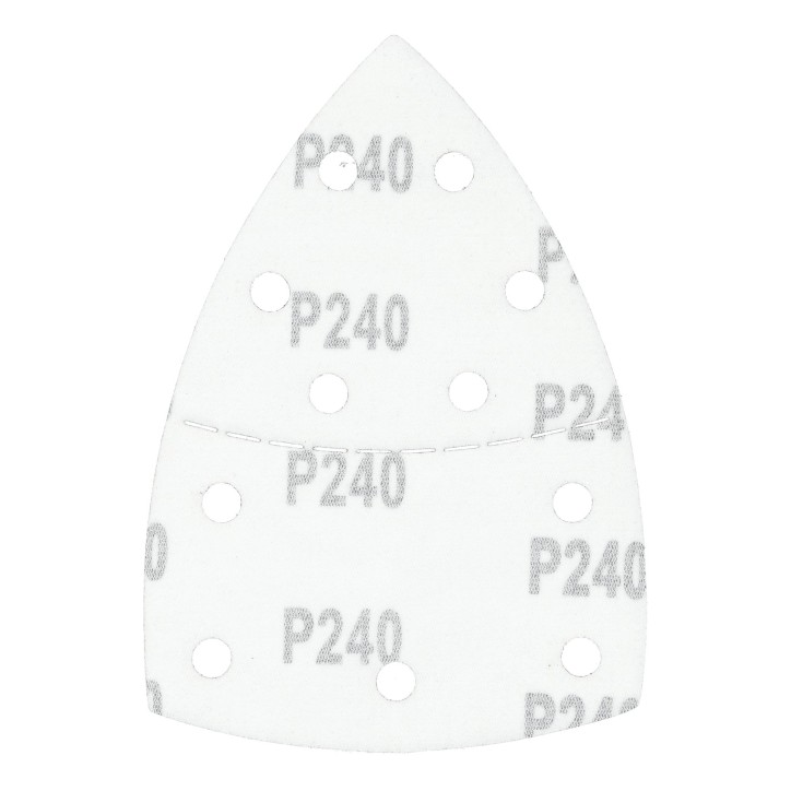 Papiery ścierne żelazko na rzep 102 x 152 mm, P240, 5 szt.
